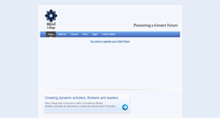 Desktop Screenshot of hijazcollege.com